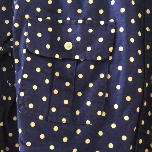 Talbots Polka Dot Shirt - Picture 3 of 9